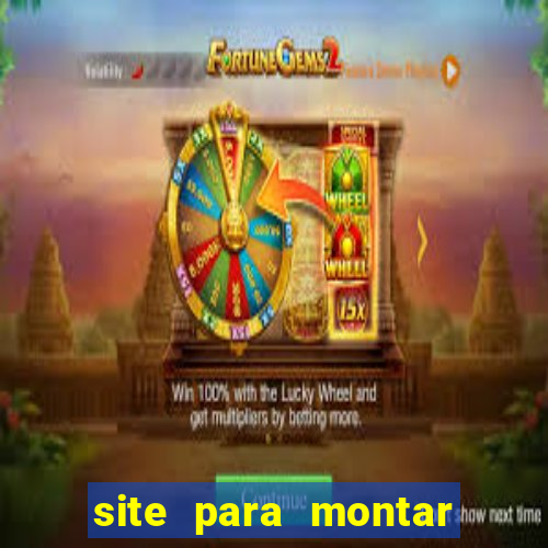 site para montar time de futebol